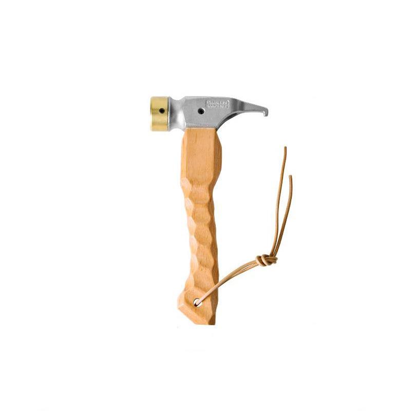 outdoor multi-function tool tent campsite claw hammer canopy pull-out staple camping hammer stainless steel copper hammer Item Picture