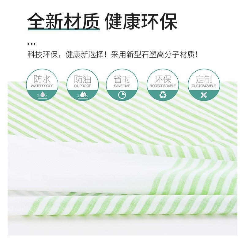 disposable tablecloth wholesale thickened waterproof and oilproof stone cloth table cloth party dining restaurant hotel tablecloth details Picture