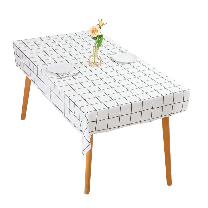 disposable tablecloth wholesale thickened waterproof and oilproof stone cloth table cloth party dining restaurant hotel tablecloth Item Picture