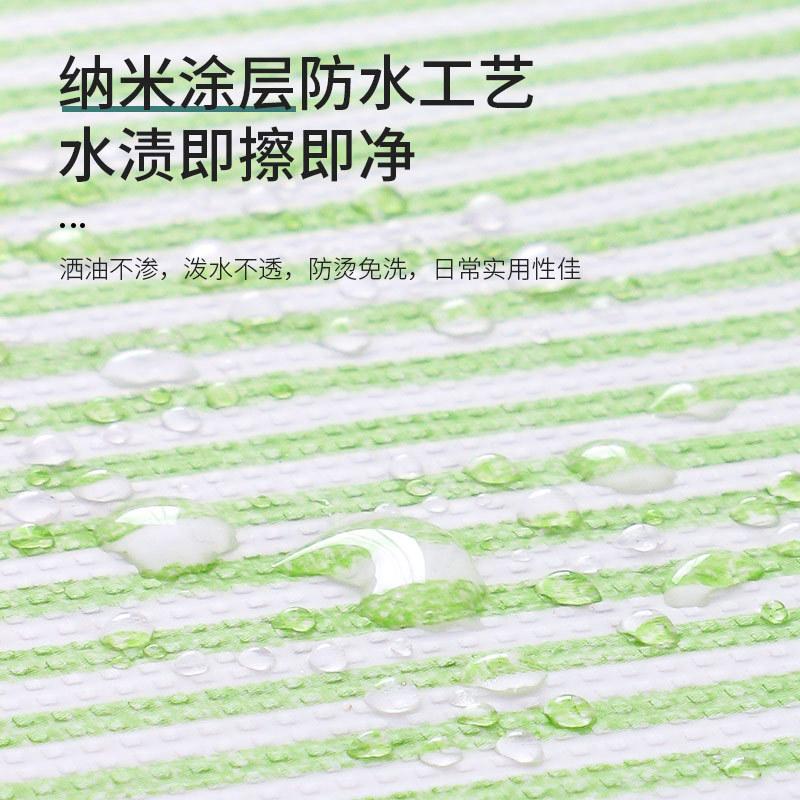 disposable tablecloth wholesale thickened waterproof and oilproof stone cloth table cloth party dining restaurant hotel tablecloth Specification drawing