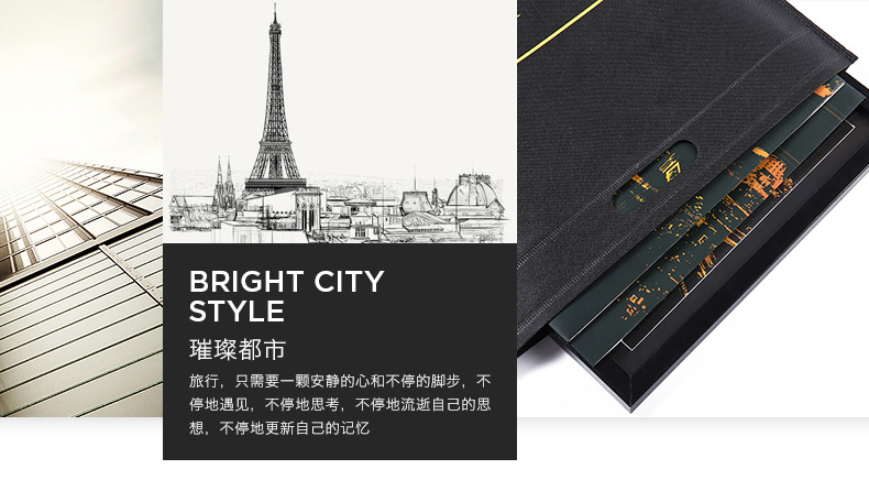 璀璨都市Bright city城市夜景刮刮画详情3