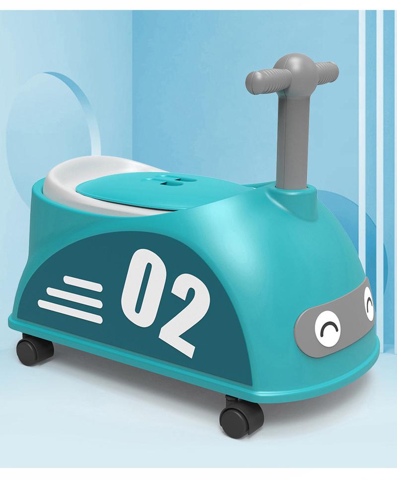 children's toilet car toilet men's and women's baby child toy car infant large size potty urinal bucket urine bucket Specification drawing