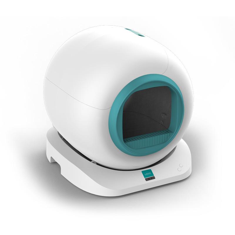 2024 new  pet intelligent litter box automatic cleaning 65l deodorant anti-splash electric  toilet Item Picture