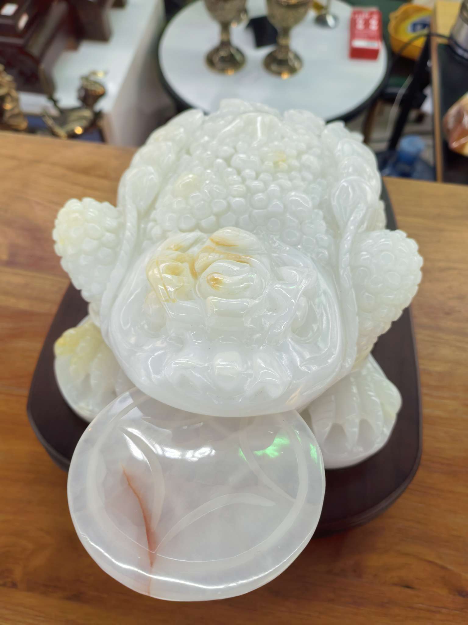 天然金蝉，巴基斯坦精致工艺品礼品 艺术装饰摆件 创意家居装饰品 其他装饰摆件 收藏品赠品精选产品图