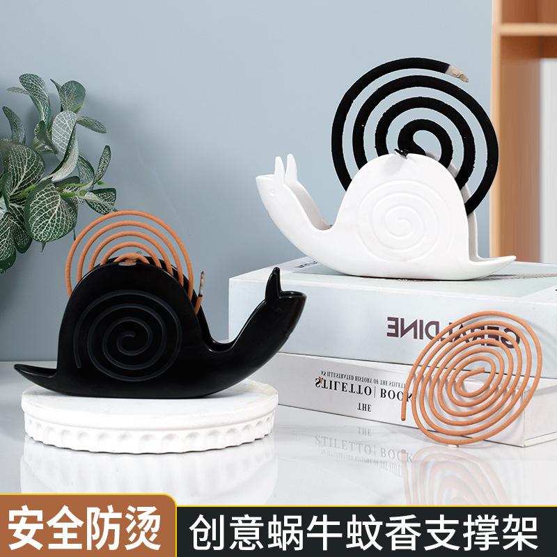 creative snail fire prevention mosquito smudge box mosquito coil mosquito coil holder mosquito coil portable electric mosquito killer mosquito incense holder stove mosquito incense holder