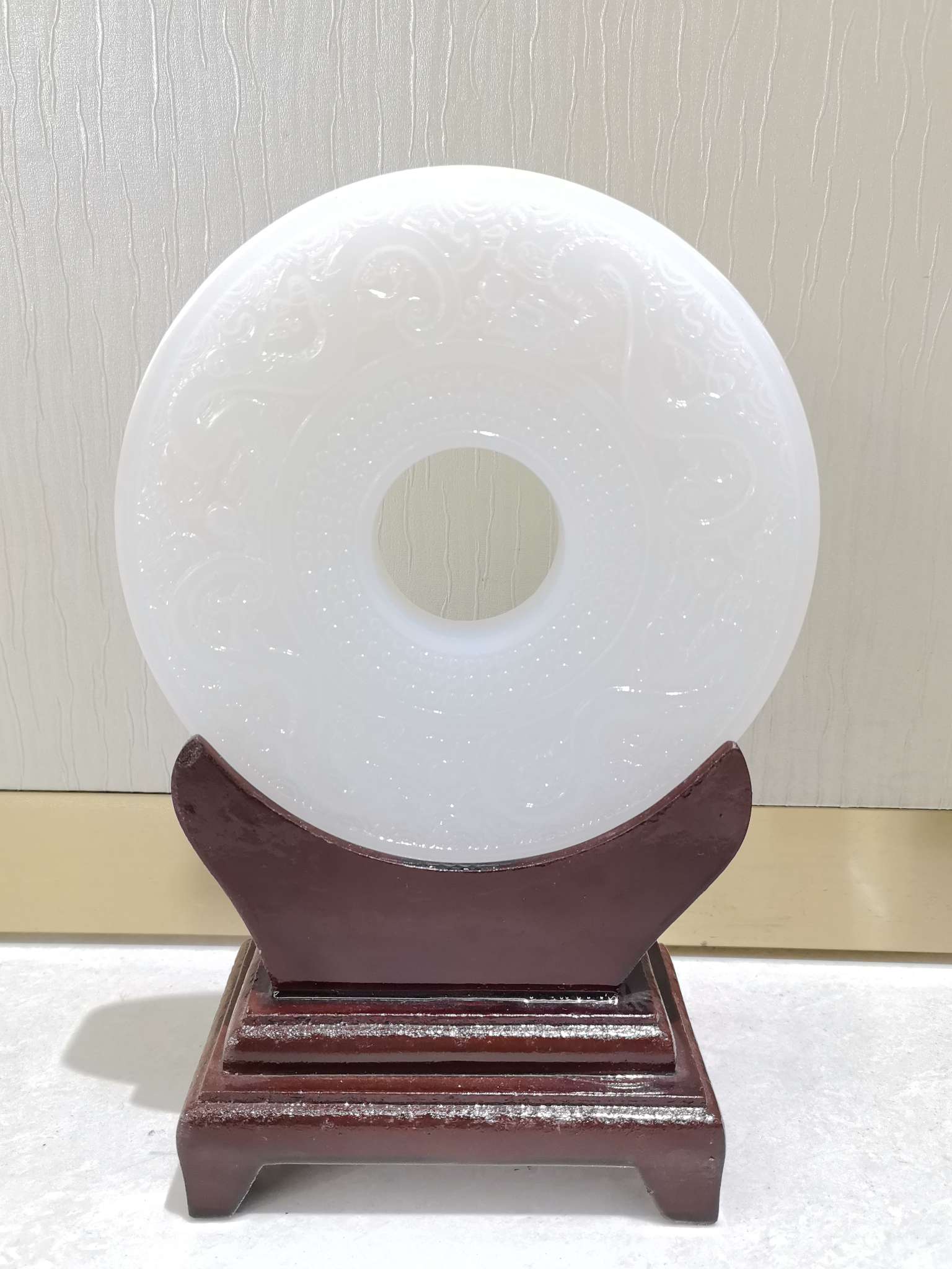 天然平安扣，巴基斯坦创意独特工艺品 高档艺术品收藏礼品 精致装饰摆件 为家增添艺术气息 其他装饰摆件一应俱全