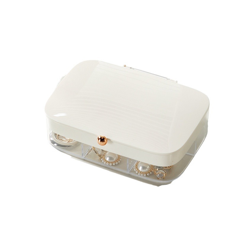 L40-LSHZ13 Jewelry Storage Box, multi-layer covered classified storage box for jewelry and rings, accessory box Specification image