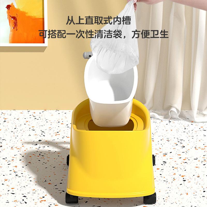 children's toilet car toilet men's and women's baby child toy car infant large size potty urinal bucket urine bucket details Picture