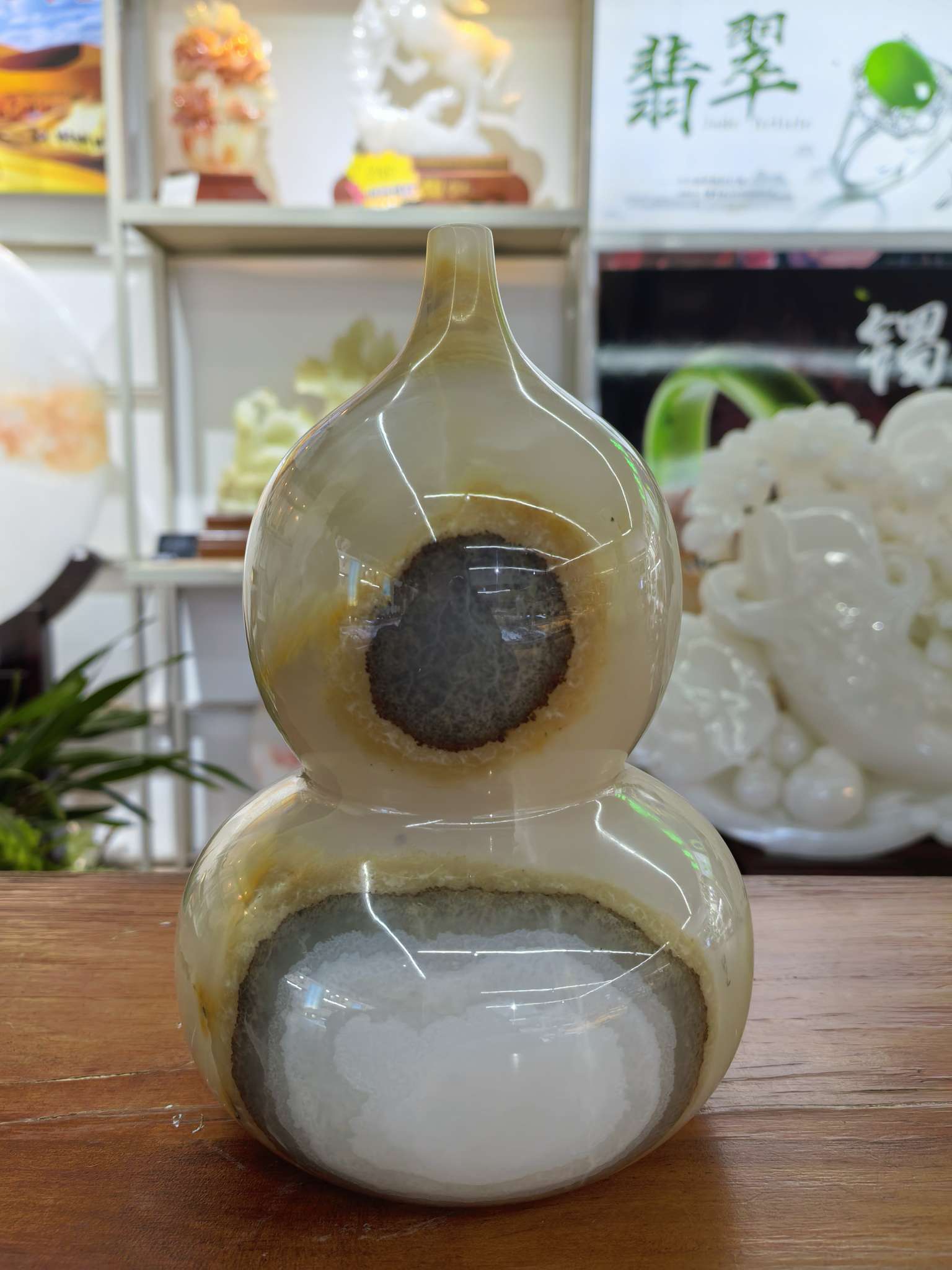 天然福禄，巴基斯坦精致创意工艺品礼品装饰摆件 家居装饰品艺术品收藏品 其他装饰摆件赠品送礼详情图6