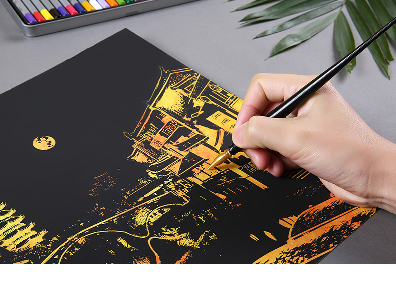 璀璨都市Bright city城市夜景刮刮画详情11