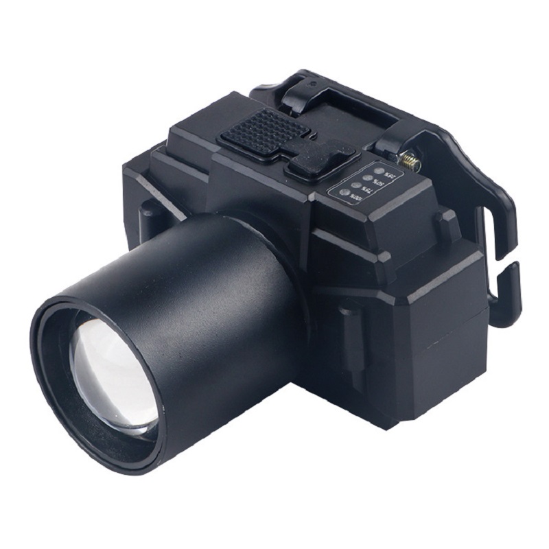 Outdoor high-intensity headlight, LED telescopic headlight, USB charging, outdoor emergency light, long-range headlight, head-mounted flashlight, outdoor fishing light, ultra-bright outdoor night running and camping headlight Item Picture