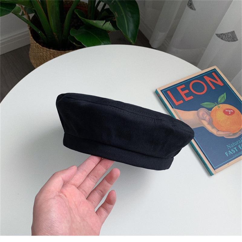 spring and summer new style beret women's fashion all-match personality beret niche breathable street art painter cap Item Picture