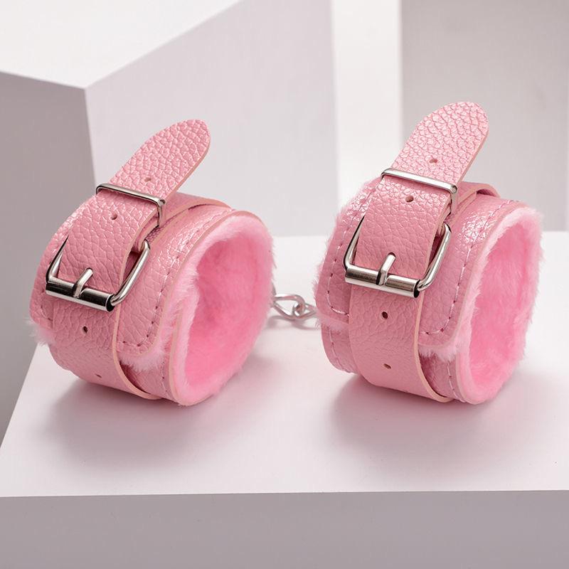 plush handcuffs footcuff sm passion sex toys bandage sex toys sex toy adult sex product binding details Picture