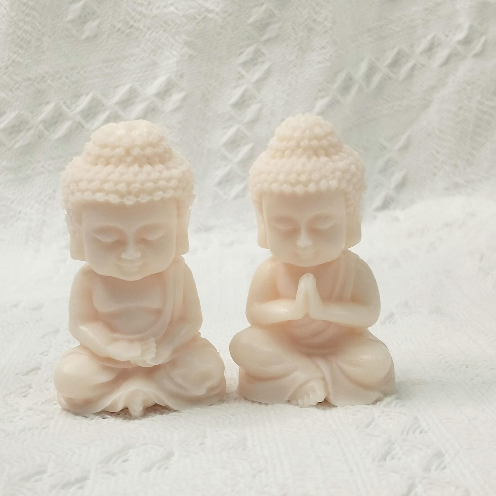 Guanyin Buddha Statue Buddha Silicone Mold Baking DIY Candle Aromatherapy Silicone Mold