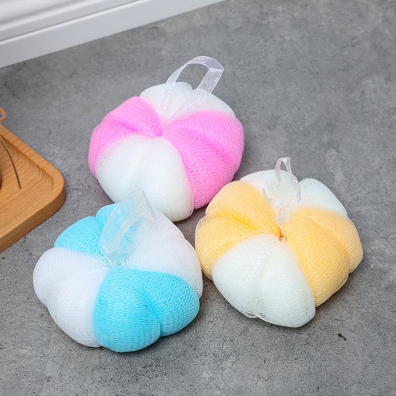 two colors cute petals loofah 50g rub back foaming universal loofah bathroom rub bath soft loofah