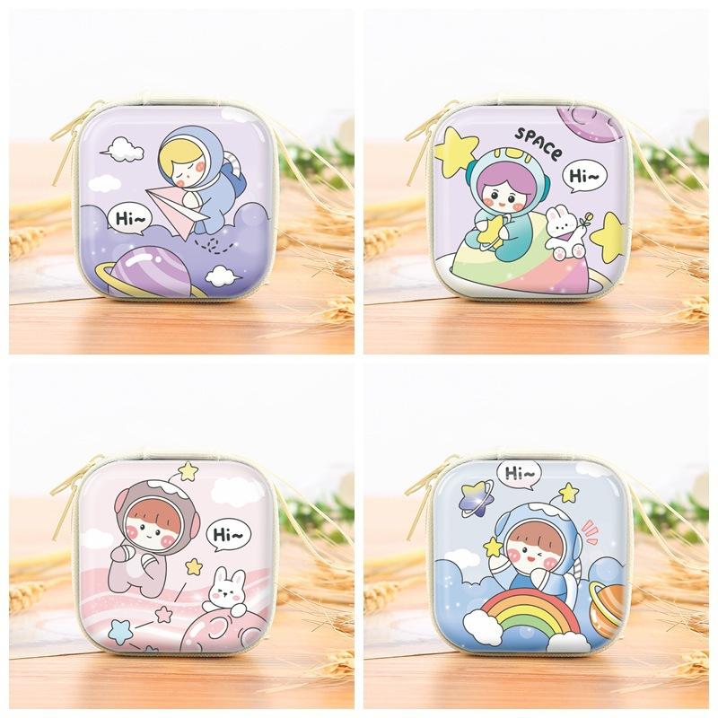 christmas small gifts for children cartoon anime astronaut coin purse training institution promotional small gifts wholesale