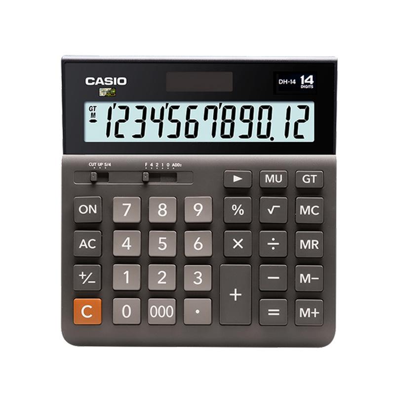 genuine goods casio casio dh-14 bank financial accounting computer wide 14-digit solar calculator Application Scenario