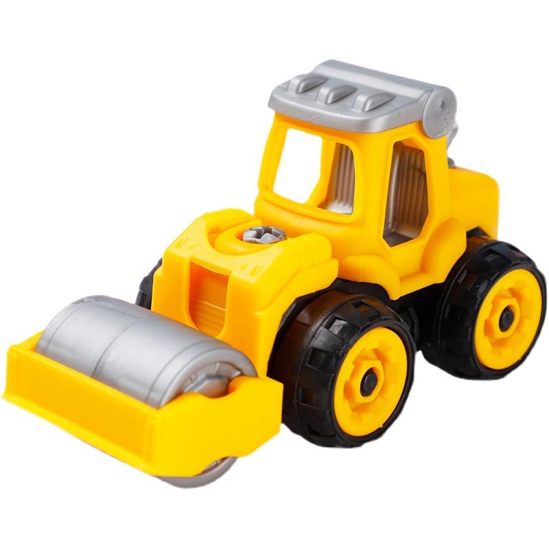 children's detachable excavator baby's building blocks assembled car toy engineering car gift boy puzzle car model Item Picture