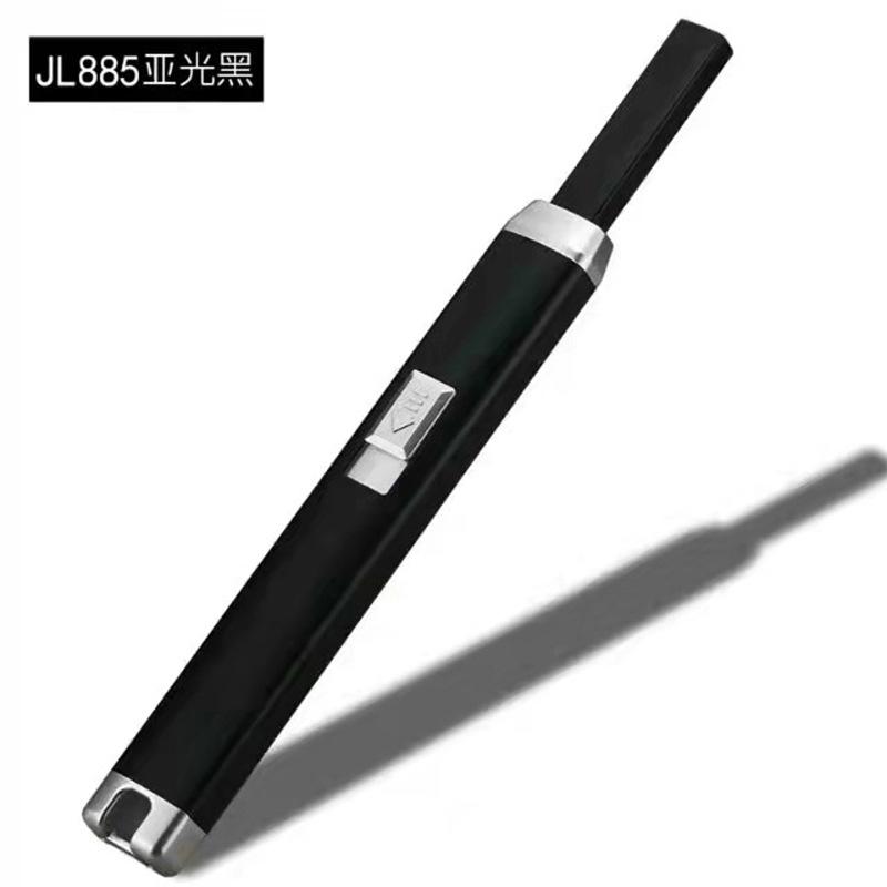 Cross-Border Foreign Trade Electronic Cigarette Lighter Portable USB Rechargeable Lighter Creative Advertising Gift Electronic Cigarette Lighter