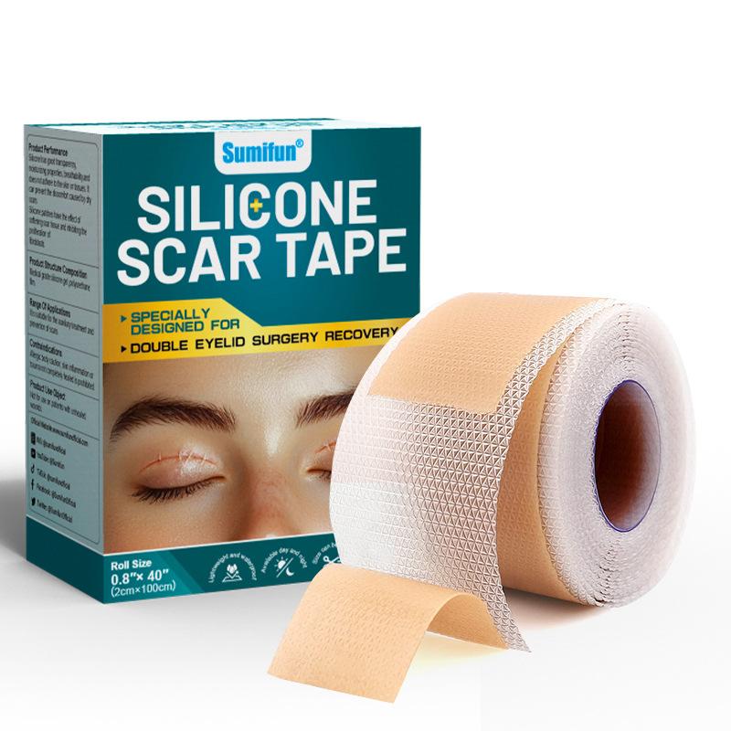 sumifun cross-border amazon double eyelid surgery scar paster nursing adhesive bandage 2 * 100cm v10002 Item Picture
