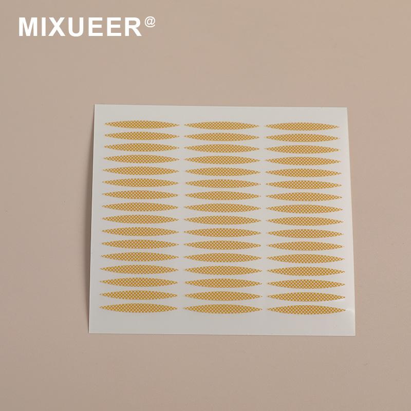 mi xueer swollen eye bubbles double eyelid stickers natural skin color seamless eyelid stickers beauty eye inner double single-sided skin stickers 96 stickers Application Scenario