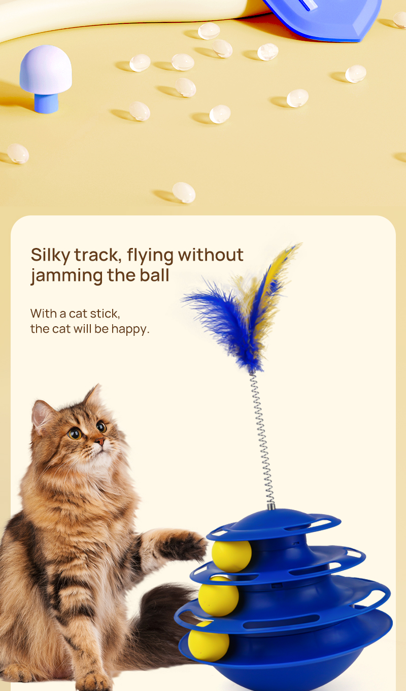 宠物用品/猫玩具/逗猫配件/貓跳台/逗猫棒白底实物图