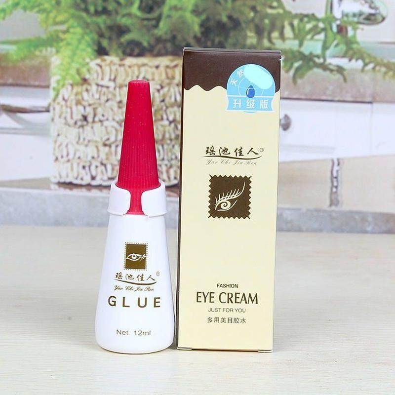 yaochi beauty false eyelashes glue little red riding hood double eyelid glue disposable super adhesive grafting official website authentic full figure
