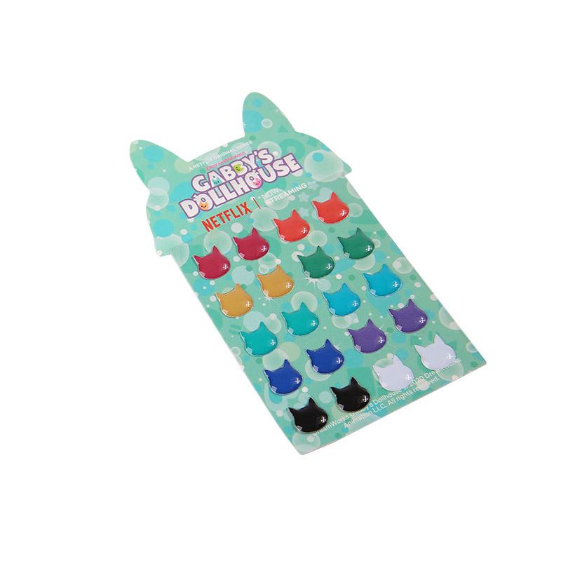 Crystal drop glue stickers PVC cartoon stickers love flower hand ledger children's three-dimensional stickers wholesale Application Scenario