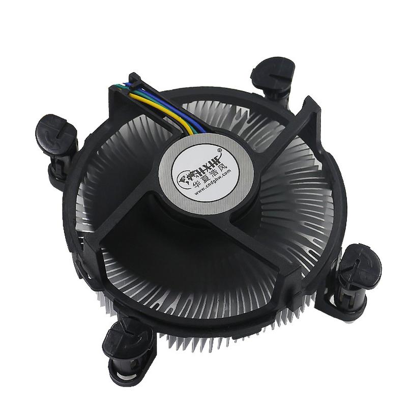 factory direct supply cpu radiator computer pressurizing-down style pure aluminum radiator for intel 1156 775 details Picture