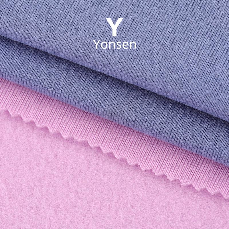 190G Polyester Japan Large Hoody Terry Fabric Single-Sided Fleece Warm Coat Workout Clothes Sweater Knitted Fabric Application Scenario