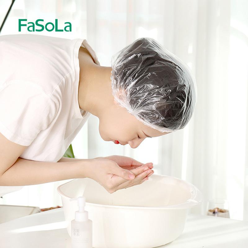 japanese disposable shower cap women's waterproof household bath thickening hat hair mask hair treatment hair dye headgear Application Scenario