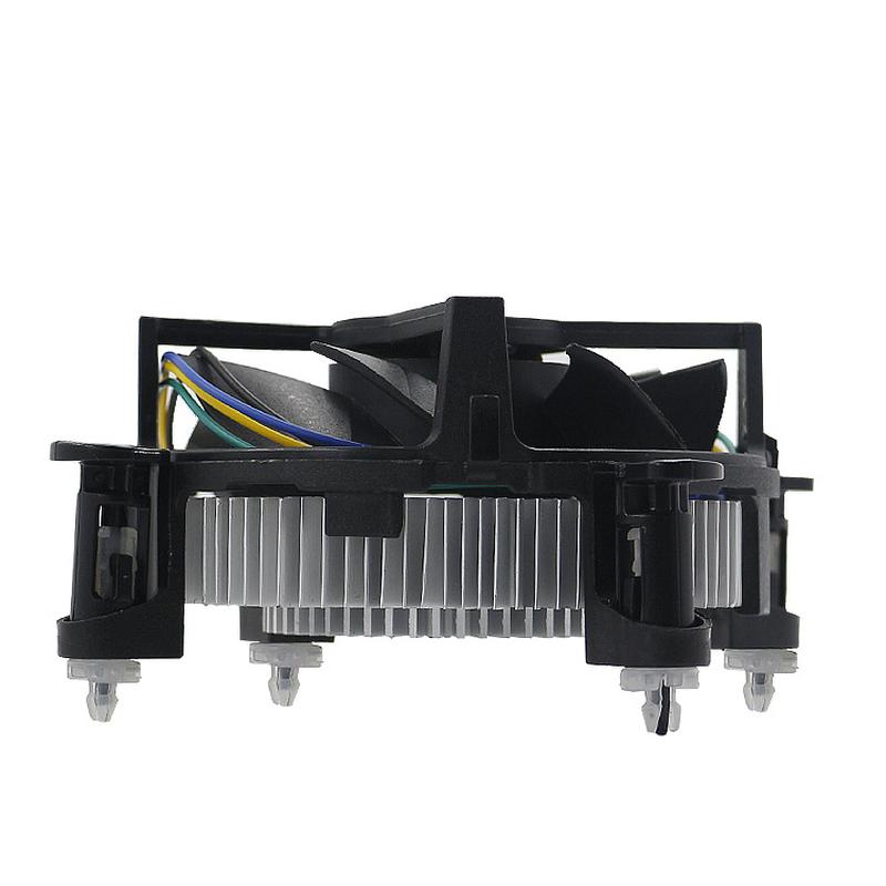 factory direct supply cpu radiator computer pressurizing-down style pure aluminum radiator for intel 1156 775 Specification drawing