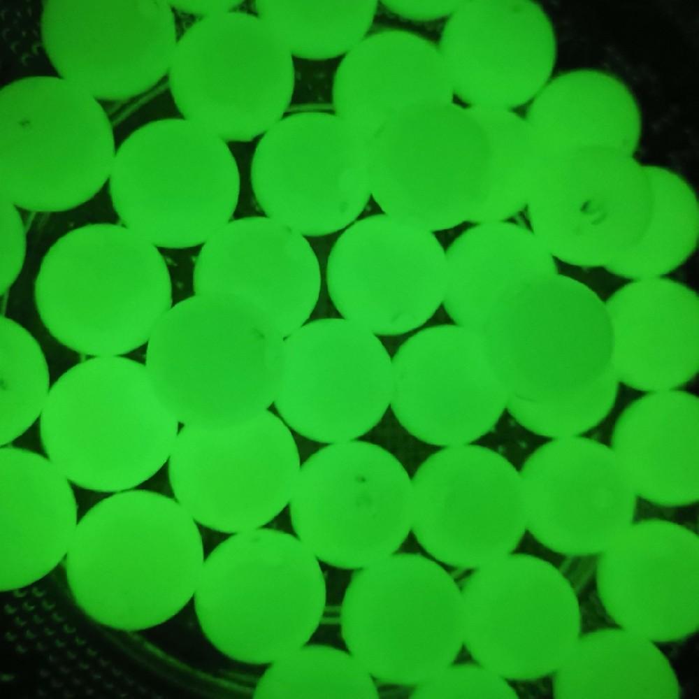 fishnet accessories luminous beads scattered batch scattered beads diy handmade fishing space beam beads color changing luminous pearl fluorescent beads 10mm details Picture