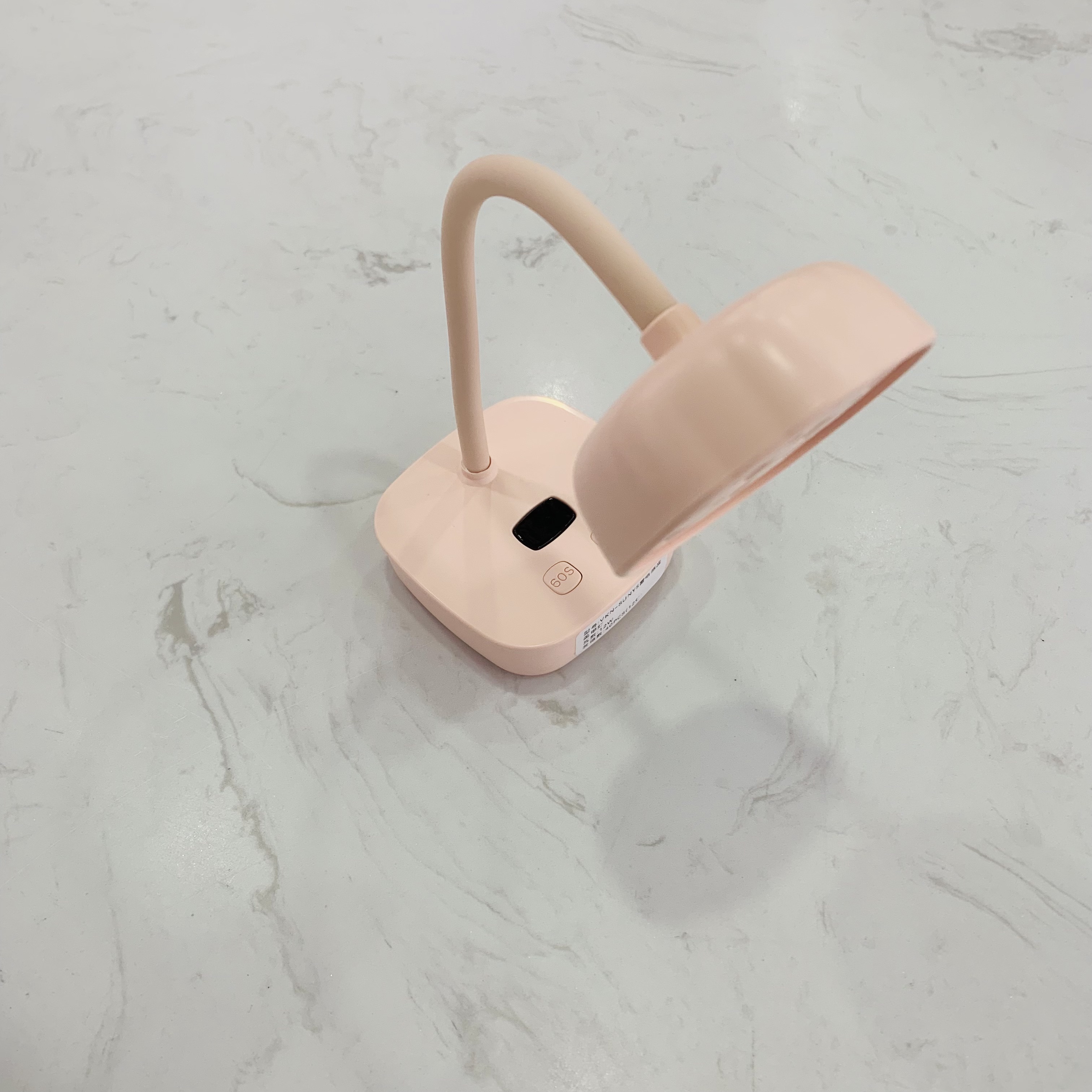 New battery-powered nail sticker nail lamp, automatic sensing portable desk lamp, 12W nail baking lamp details Picture