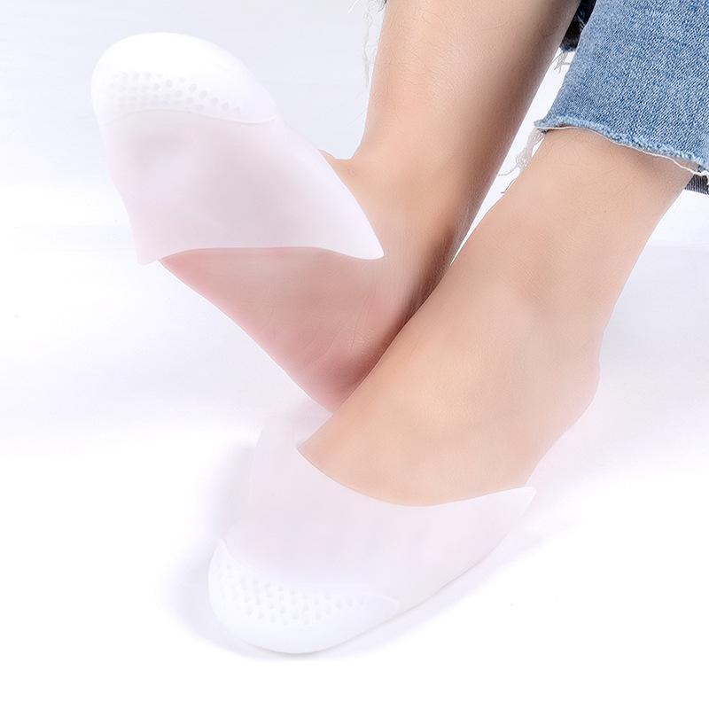 new front palm pad big size 1 regulator high heel shoes toe cover silicone shoe head plug size 半 pad anti-wear foot insole Application Scenario