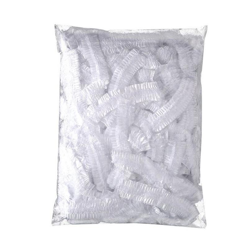 hotel hotel disposable shower cap plastic wrap cover waterproof thickened hair treatment hair dyeing head cover bath hair washing hat Item Picture