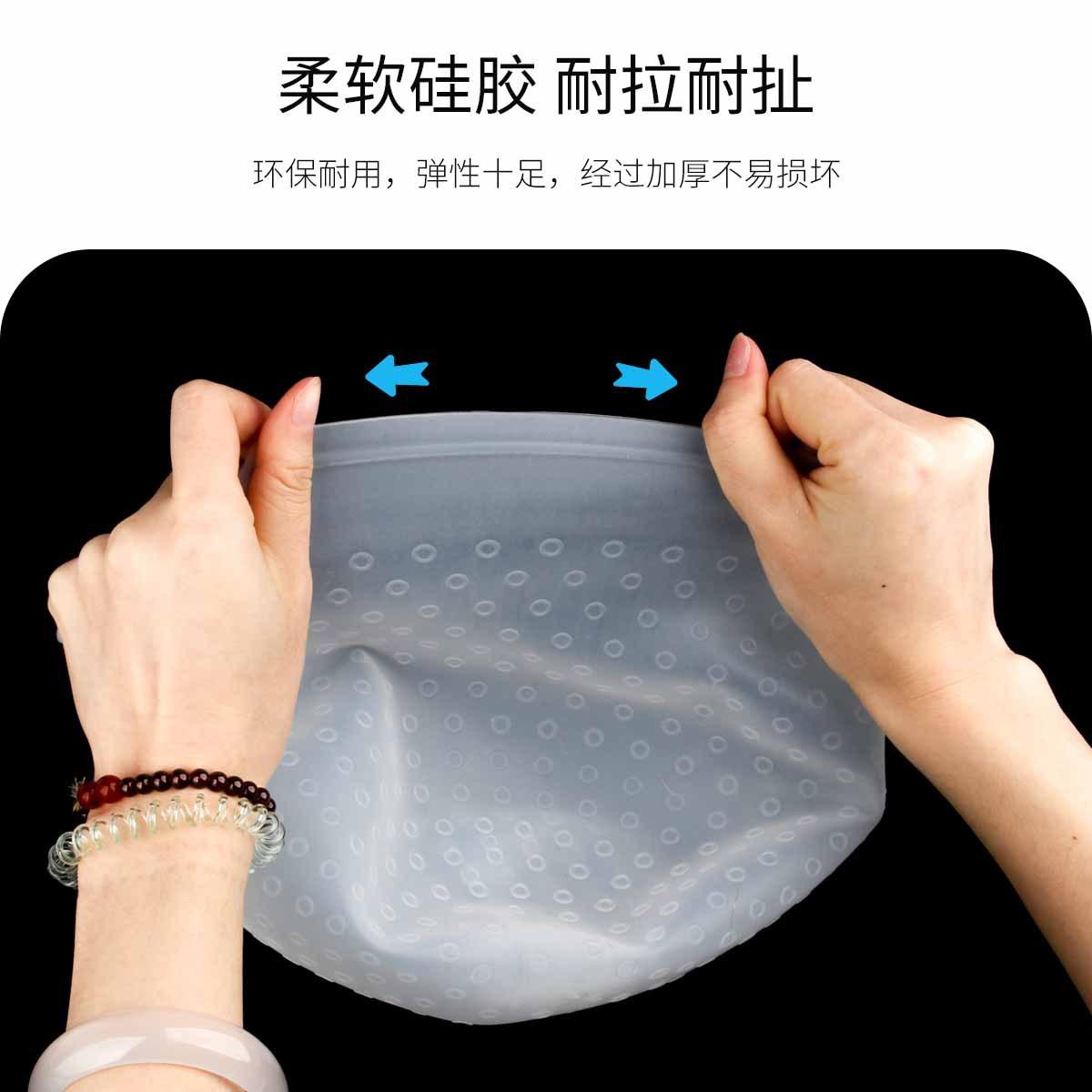 cross-border hot selling silicone hightlights hat dyeing artifact barber shop dyeing head cover hairdressing hair dyeing tool dyeing hat Application Scenario