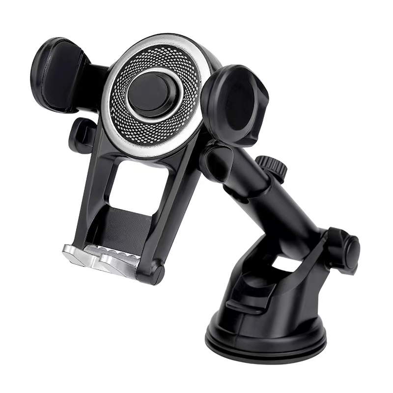 汽车用品车载手机导航支架 高品质稳固耐用车载手机支架汽车用吸盘式万能通用型导航支驾支撑夹车内车上粘贴手机架