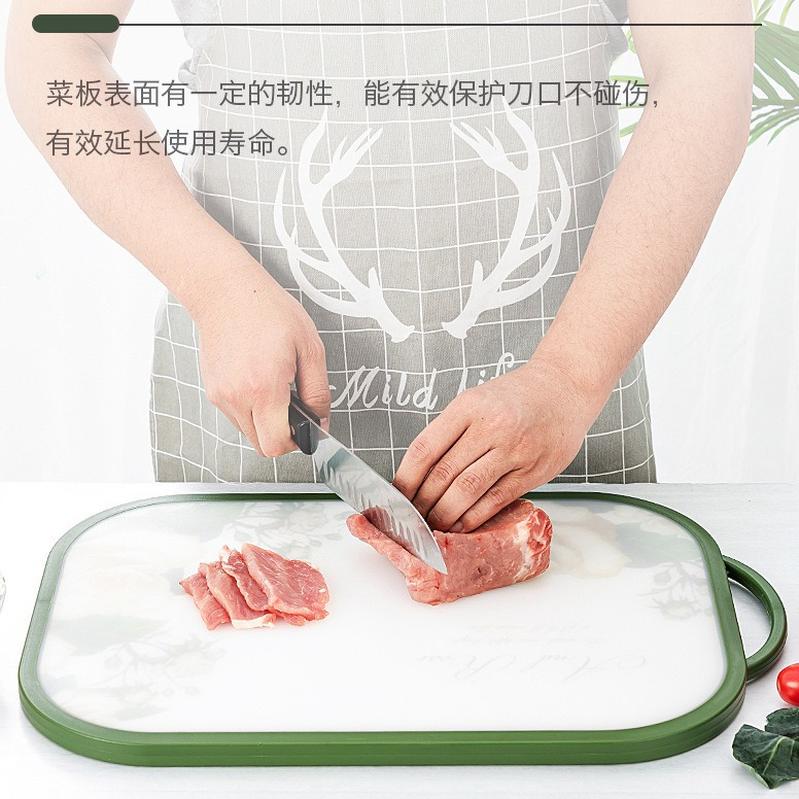 source direct supply south korea imported pe chopping board multiple sizes available mildew-proof and slag-free baby food cutting board Specification drawing