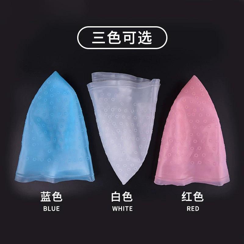 silicone highlight dyeing hat pick color dyeing hat simple silica gel cap hair dyeing hairdressing tool belt highlight needle full figure
