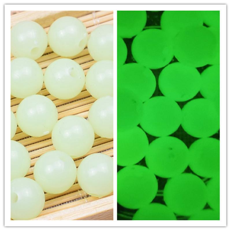 fishnet accessories luminous beads scattered batch scattered beads diy handmade fishing space beam beads color changing luminous pearl fluorescent beads 10mm full figure