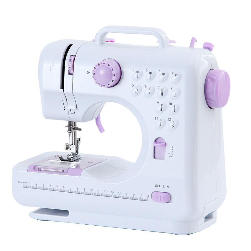 household sewing machine small mini electric with overlock 505a upgraded 705 multi-function sewing machine