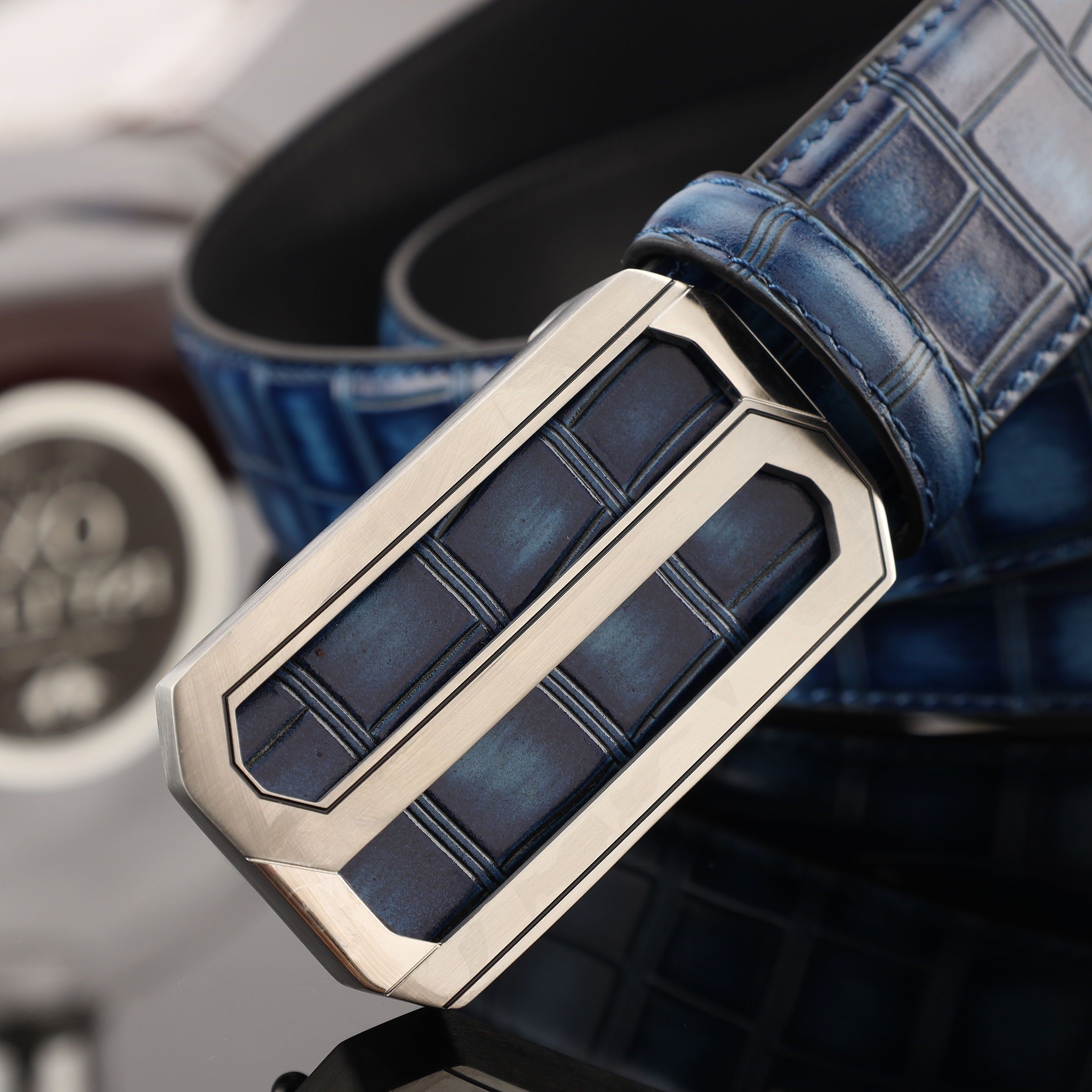 Men's Leather Cowhide Belt Casual Belt Men's Fashion Trend Belt Men's Belt Application Scenario