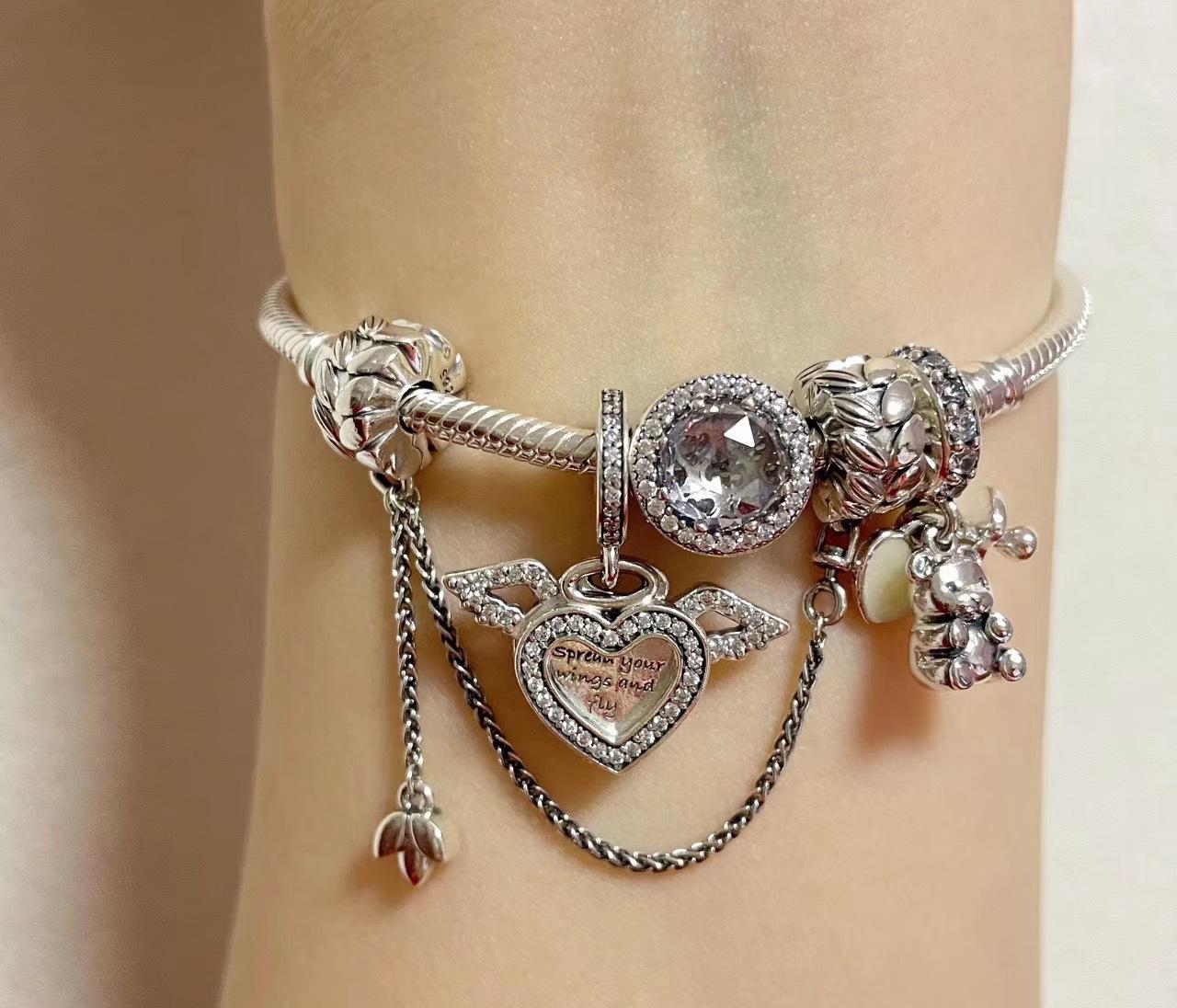 pandora bracelet bracelet set 925 sterling silver astronaut star picking journey star fairy tale bracelet foundry Specification drawing