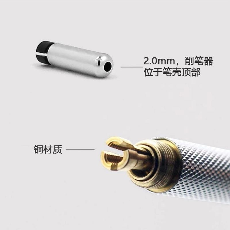Metal Pencil 0.5/0.7/0.9/1.3/2.0mm Propelling Pencil Mechanical Propelling Pencil in Stock Wholesale Application Scenario