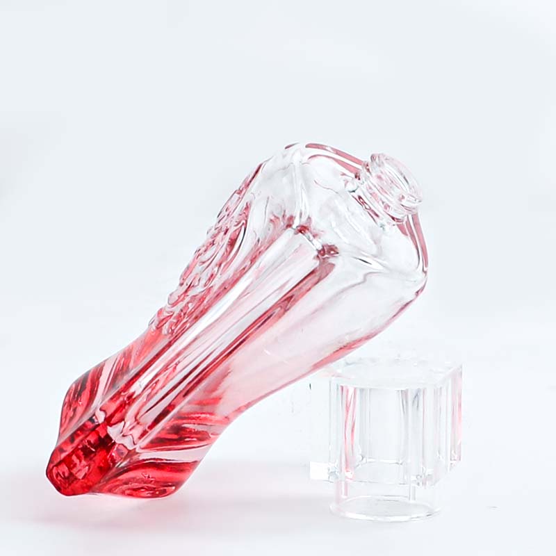 In stock, 30ml screw-mouthed glass bottles, perfume bottles, cosmetic lotion bottles, gradient semi-transparent portioning bottles pic 2