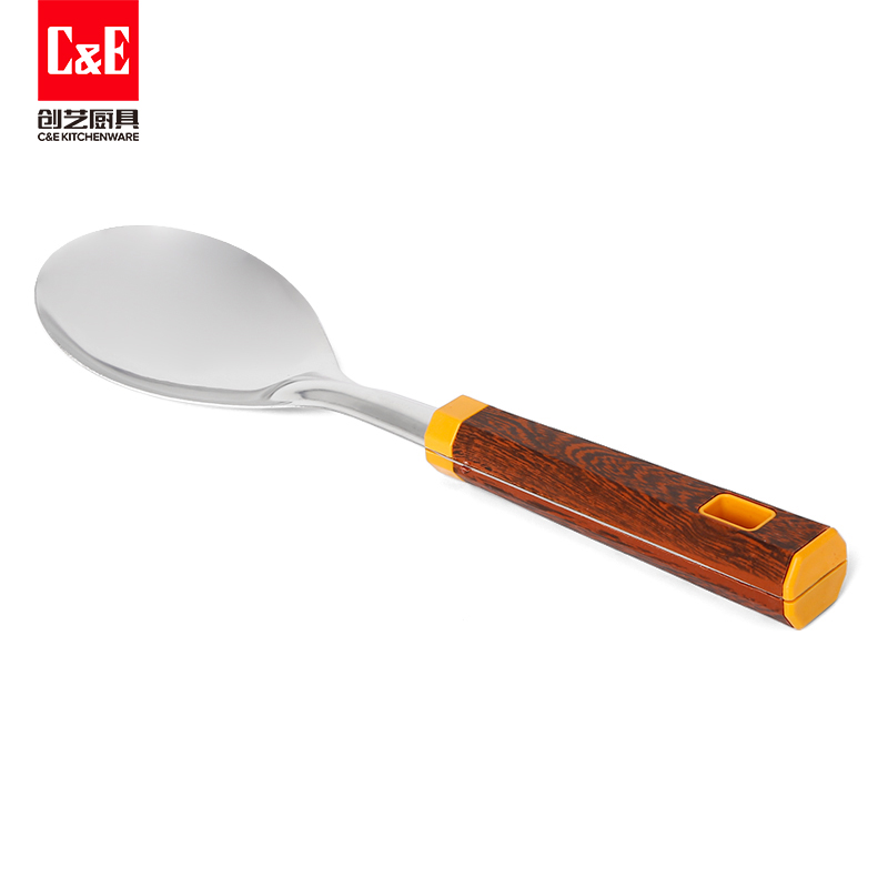 C&E Creative's new light luxury stainless steel spatulas, soup spoons, strainers, rice spoons, non-stick cooking spatulas, kitchenware, and household items Item Picture