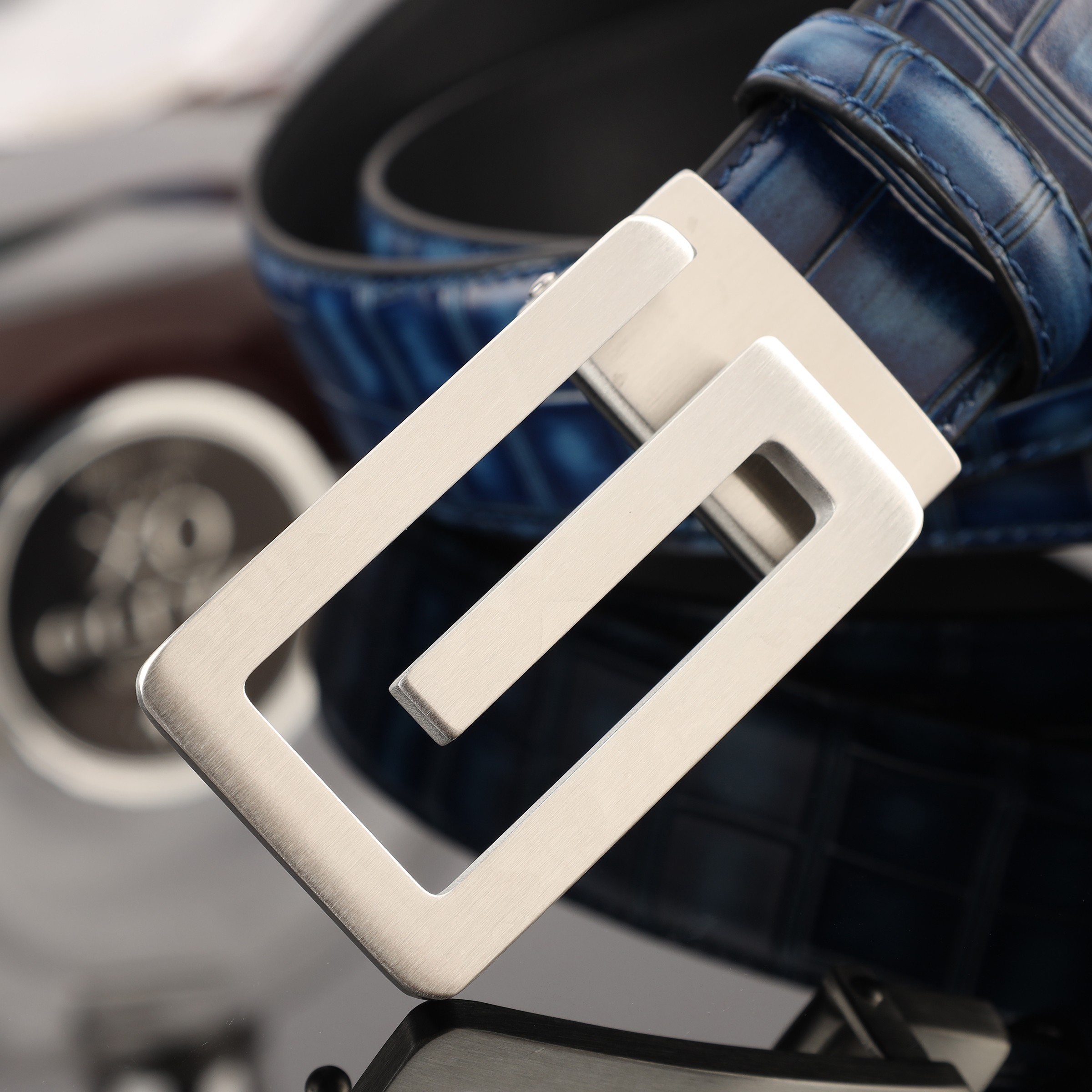 Men's Leather Cowhide Belt Casual Belt Men's Fashion Trend Belt Men's Belt Exquisite Comfort Belt Application Scenario