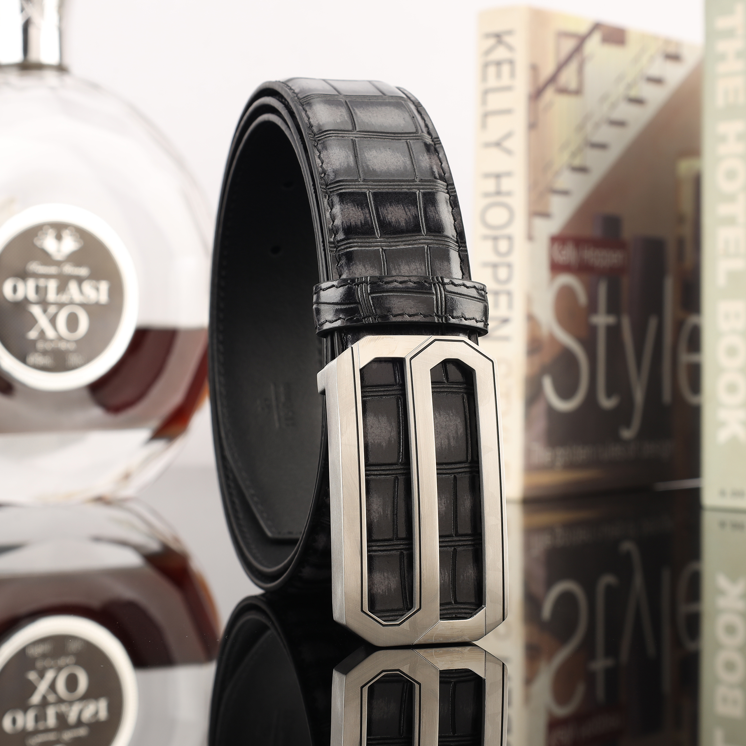 Men's Leather Cowhide Belt Casual Belt Men's Fashion Trend Belt Men's Belt