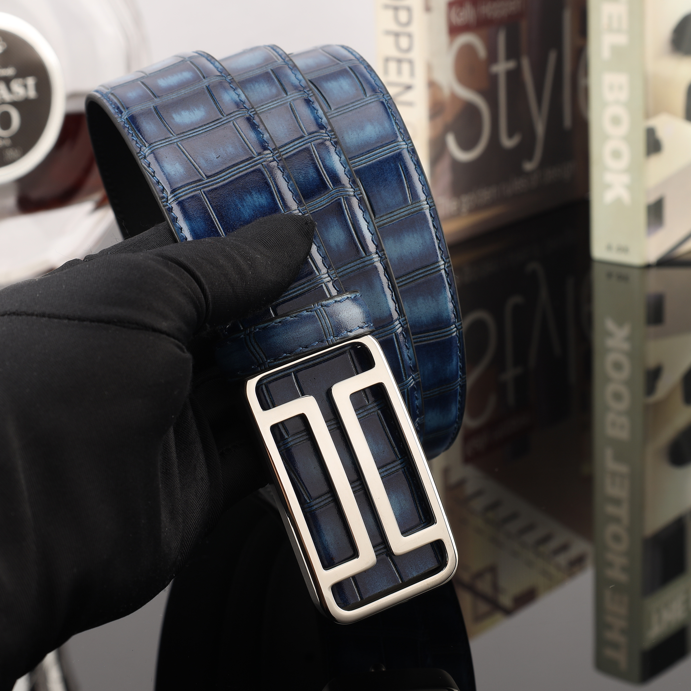 Men's Leather Cowhide Belt Casual Buckle Belt Men's Fashion Trend Leather Belt Men's Belt Is Delicate And Comfortable Application Scenario
